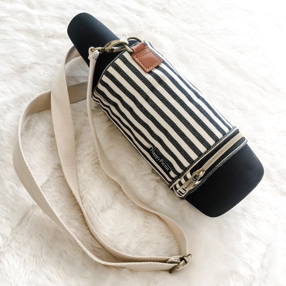 Happy Picnic Insulated Wine Tote Carrier